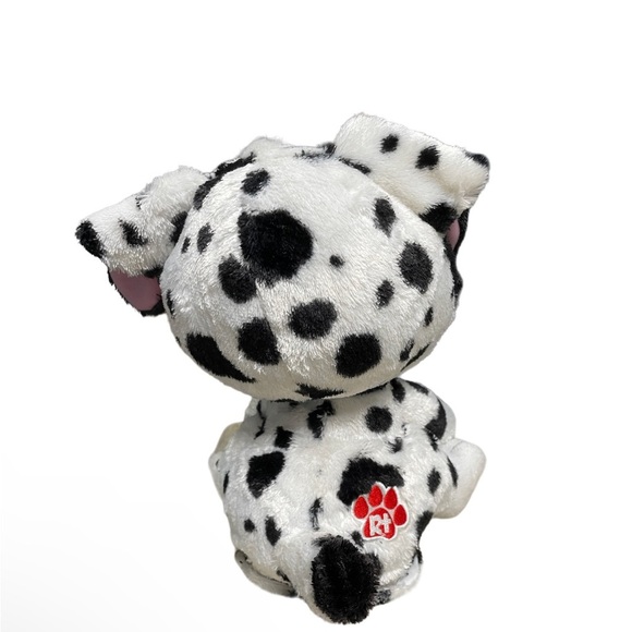 Little Tikes Black and White Dog / Puppy - Rescue Tails RT Stuffed Animal - Picture 3 of 6